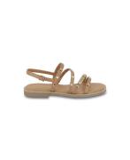 Sandales plates en cuir Corabel.