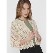 Gilet en maille ajourée