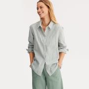 Chemise rayée, manches longues