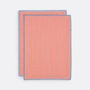 Lot de 2 torchons coton/lin, Trattoria