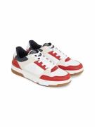 Baskets Street Block en cuir