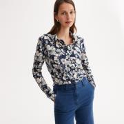 T-shirt col polo, forme chemise, manches longues