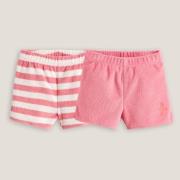 Lot de 2 shorts en éponge