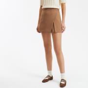 Jupe-short unie