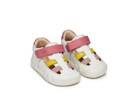 Sandales fermées cuir barefoot Steppieup