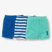Lot de 3 shorts éponge