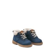 Bottines zippées et à lacets doublées polaire