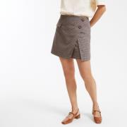 Jupe-short pied de poule