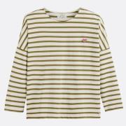 T-shirt marinière ample, manches longues, FILLY