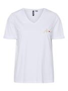 T-shirt manches courtes , col V
