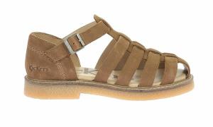 Sandales style pêcheur cuir Kick Lergo