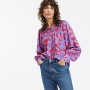 Chemisier oversize en viscose, imprimé floral