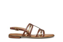Sandales plates en cuir Sozy Plus