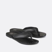 Mules en cuir
