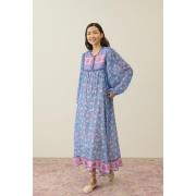 Robe longue imprimée, manches longues, GYPSINA