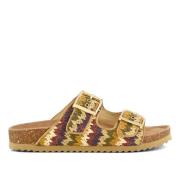 Mules plates fantaisie