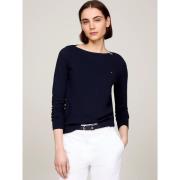 Pull manches longues, col bateau
