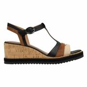 Sandales salomé compensées