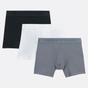 Lot de 3 boxers en coton stretch