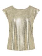T-shirt manches courtes, col V dos