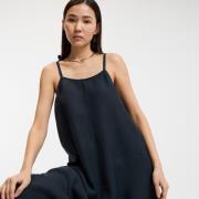 Robe longue évasée en lin, fabriquée en France