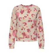 Sweat col rond imprimé