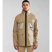 Veste couleurs contrastées, capuche réglable