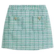 Mini-jupe en tweed