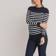 Pull marinière de grossesse coton bio