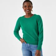 Pull col rond en fine maille