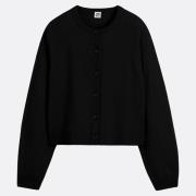 Cardigan col rond en fine maille