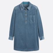 Robe courte velours côtelé, Signature ALBANE