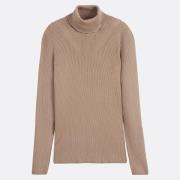 Pull col roulé en fine maille