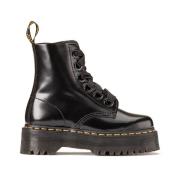 Boots plateforme en cuir Buttero Molly