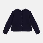 Cardigan femme matelassé en coton uni