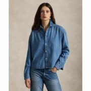 Chemise ample en denim