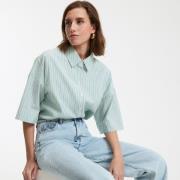 Chemise ample, manches coudes, Signature, AMBRE