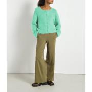 Gilet court col rond manches longues, NIBY