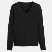 Pull col V, fine maille pur cachemire
