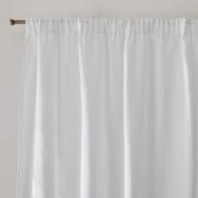 Rideau lin lavé galon fronceur, Onega