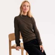 Pull col montant, maille au toucher très doux