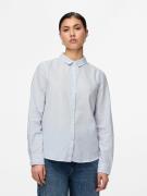 Chemisier à fines rayures