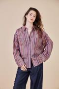 Chemisier à rayures