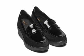 Mocassins respirants compensés Ilde