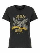 T-shirt col rond à motif