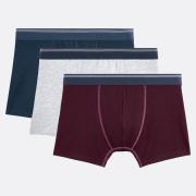 Lot de 3 boxers en coton stretch