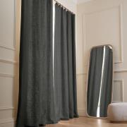 Rideau lin lavé doublé anneaux, Private