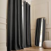 Rideau lin lavé occultant, œillets, Private