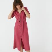 Robe-chemise mélange lyocell lin Signature OPHELIE