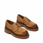 Chaussures bateau en cuir Detroit